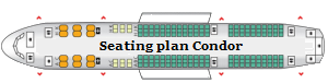 Seating plan Condor