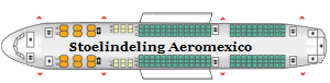 Stoelindeling Aeromexico