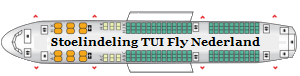 Stoelindeling TUI fly Nederland